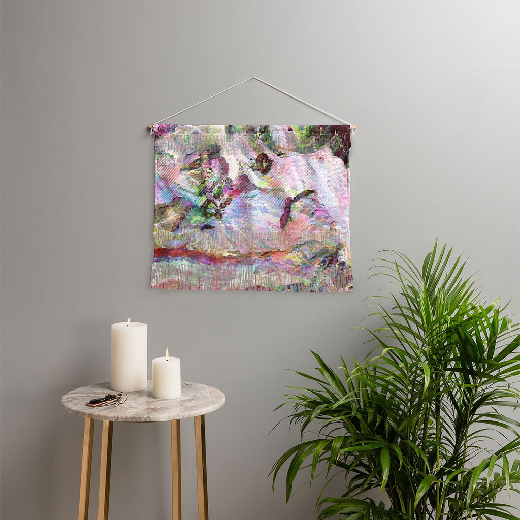 83 Oranges Sequin Haze Wall Hanging Landscape