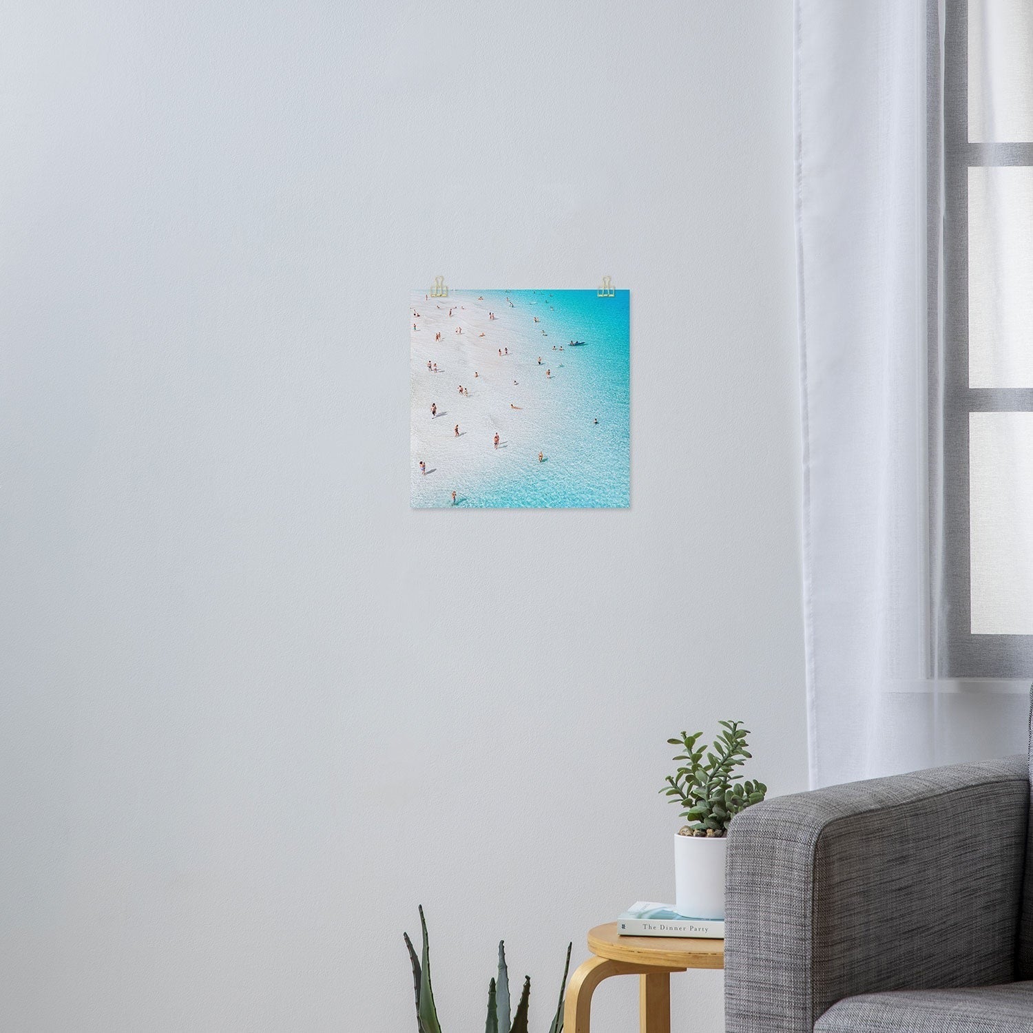 Gal Design Beach Daydream Art Print
