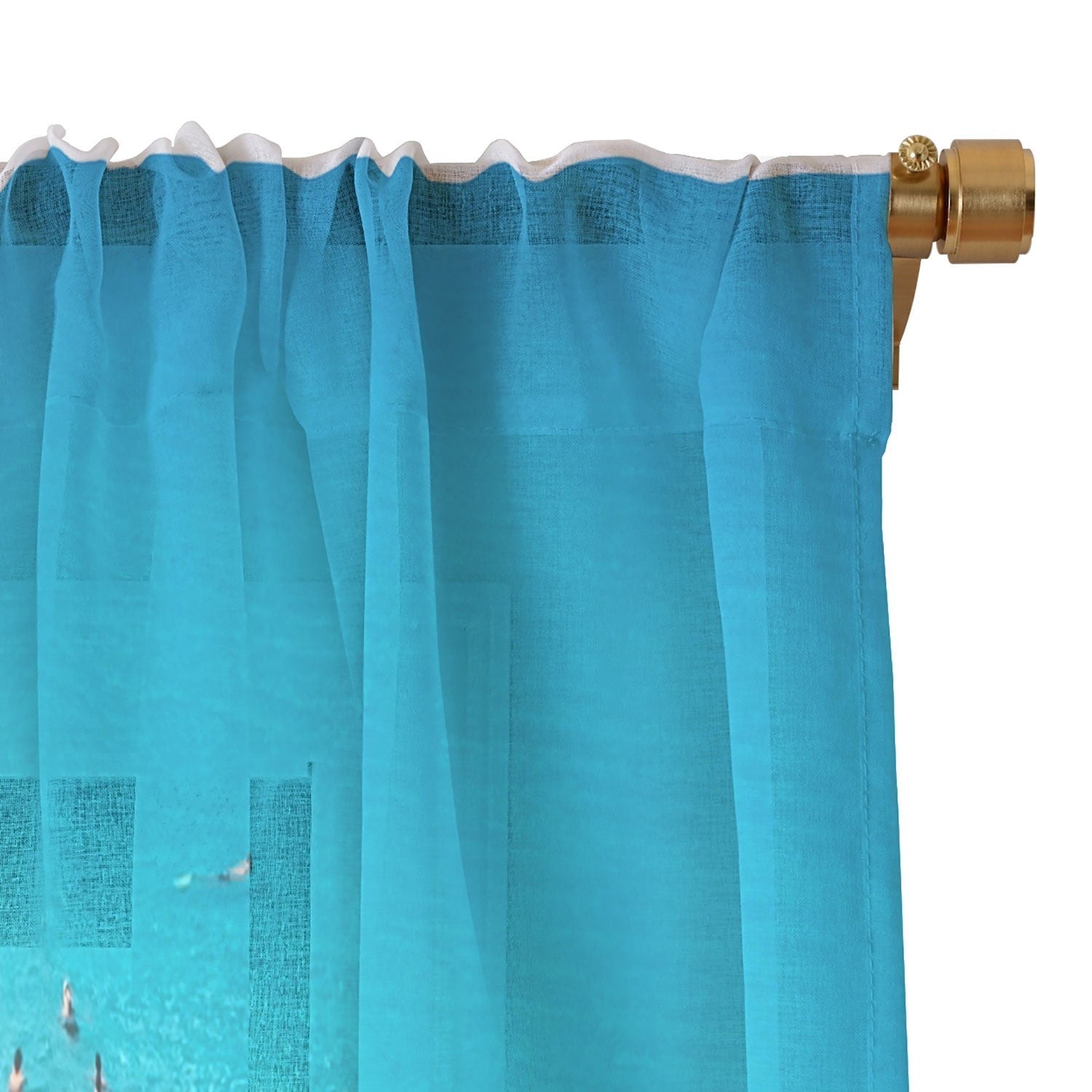Gal Design Beach Daydream Sheer Non Repeat