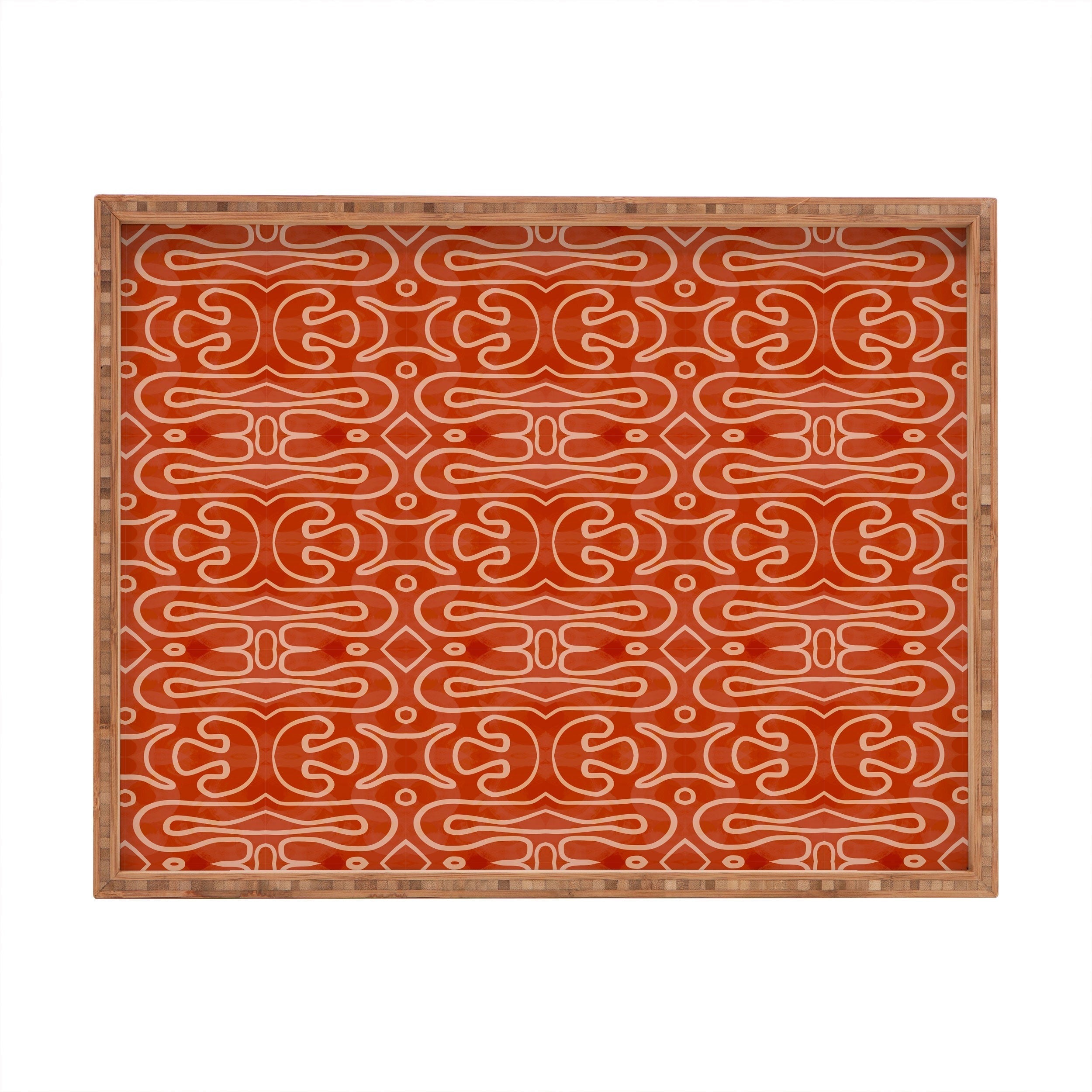 Mirimo Venexiana Burnt Orange Rectangular Tray