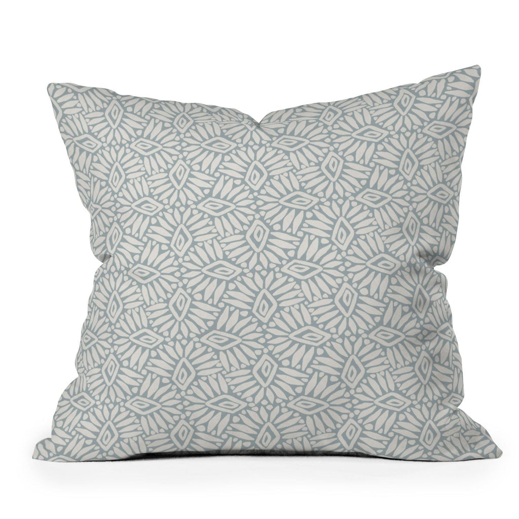 CoastL Studio Palm Ogee Outdoor Throw Pillow