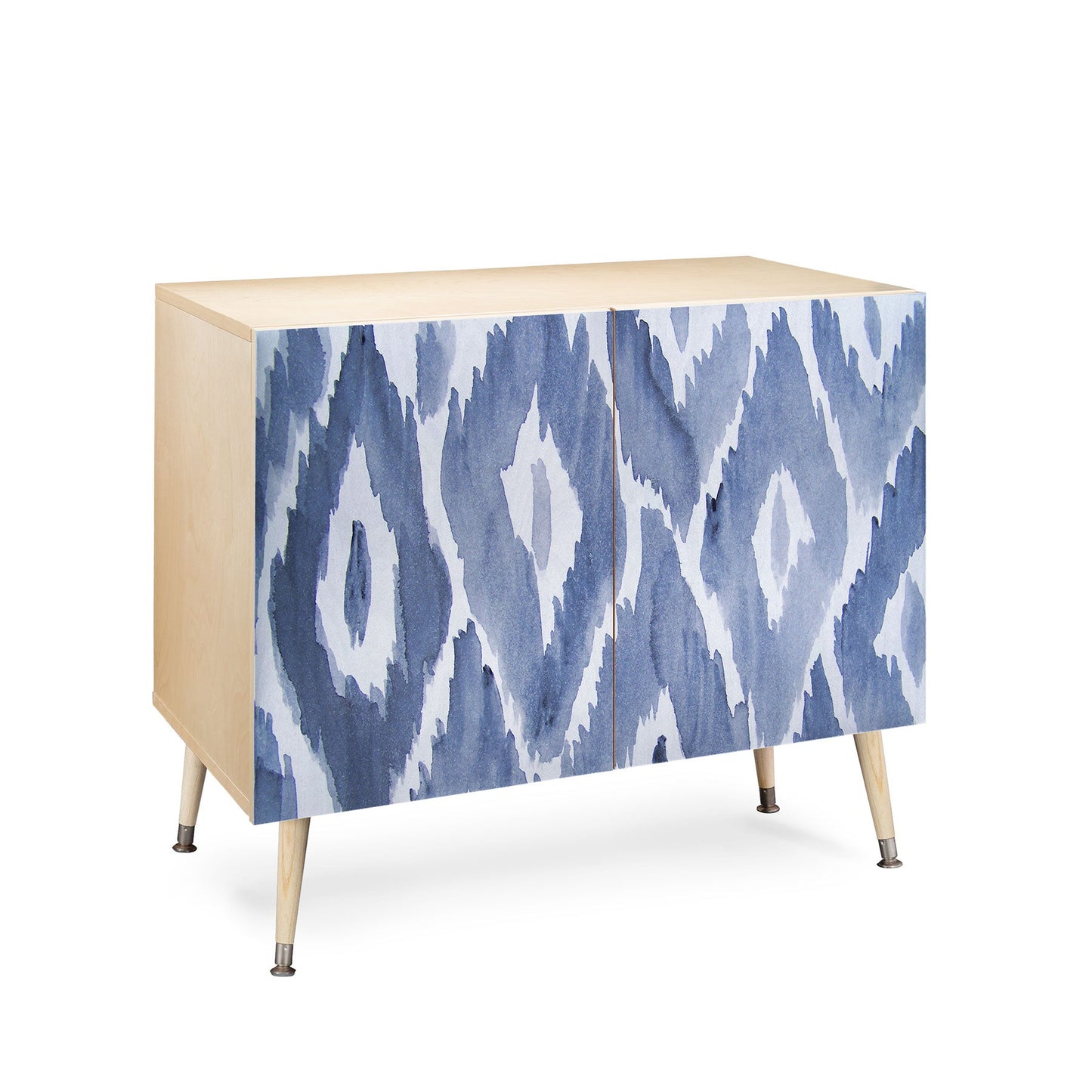 Natalie Baca Painterly Ikat in Indigo Credenza