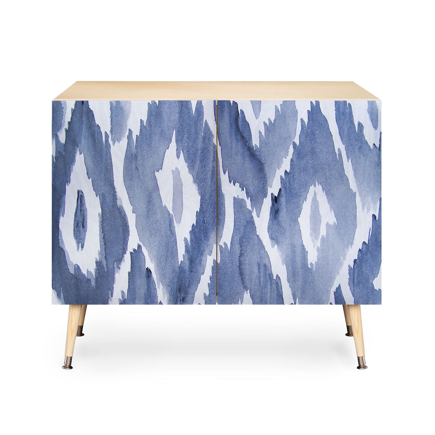 Natalie Baca Painterly Ikat in Indigo Credenza