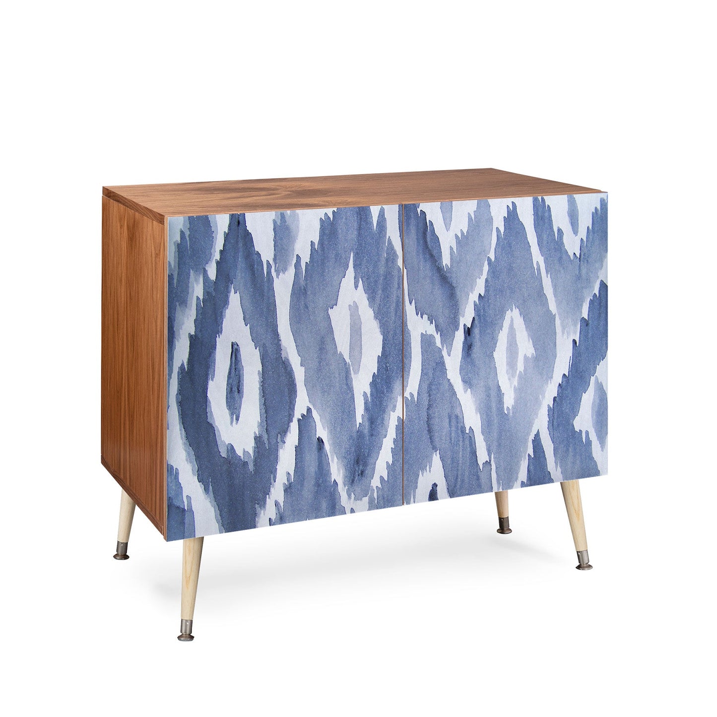 Natalie Baca Painterly Ikat in Indigo Credenza