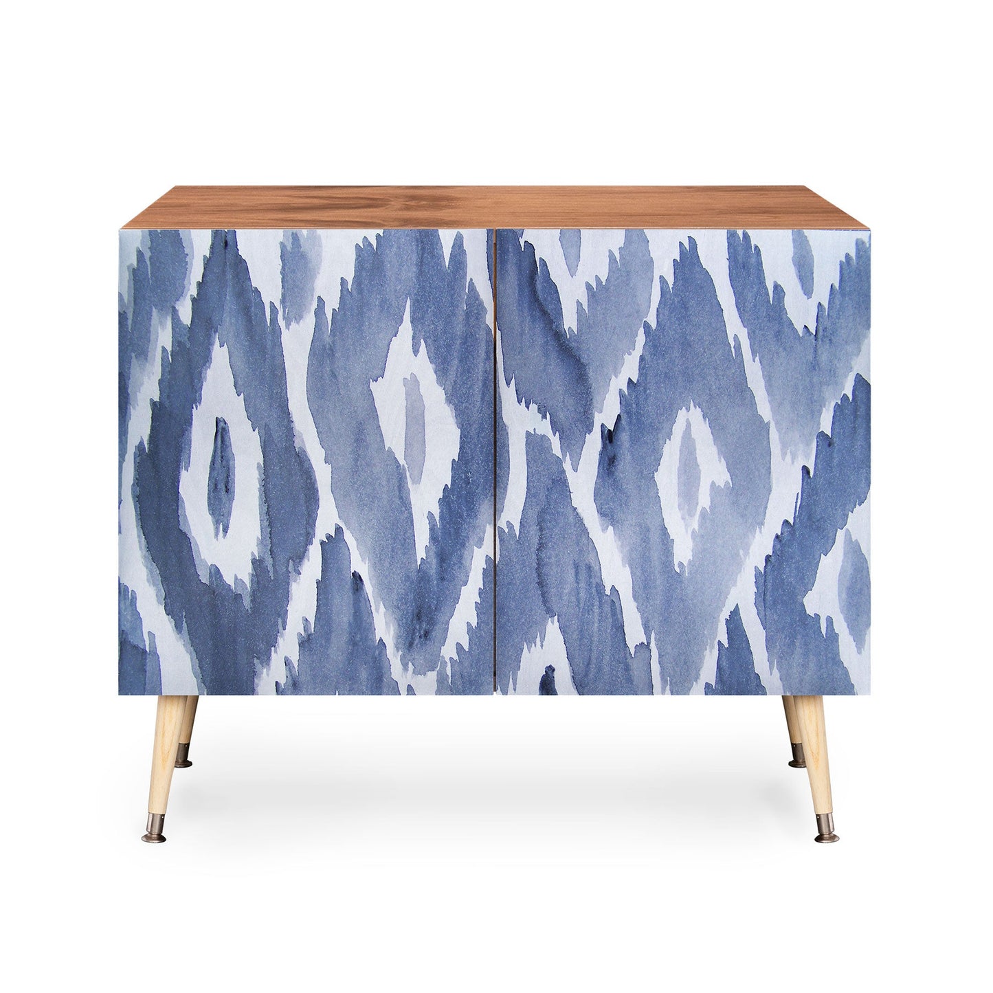 Natalie Baca Painterly Ikat in Indigo Credenza