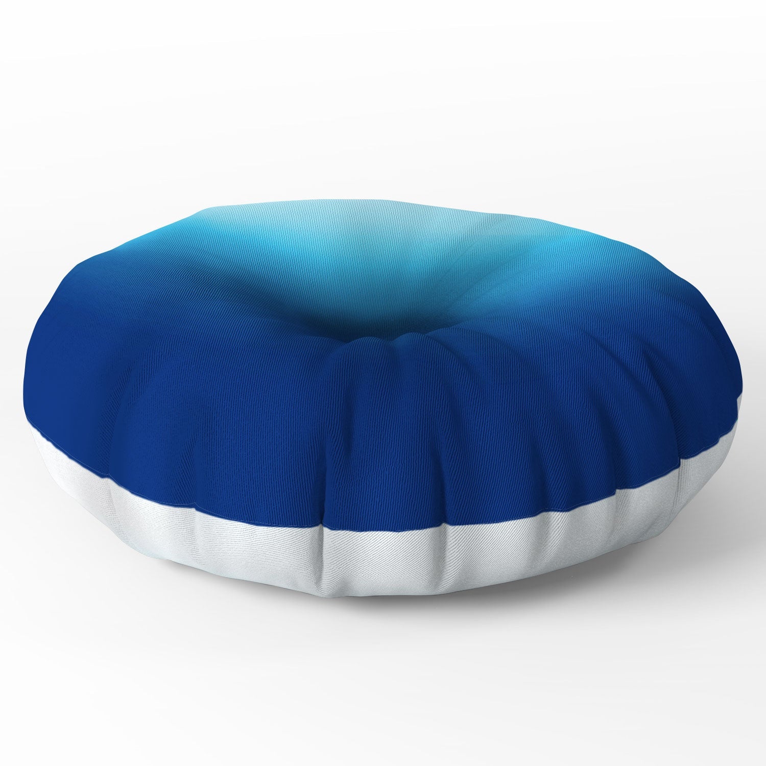 Natalie Baca Under The Sea Ombre Floor Pillow Round