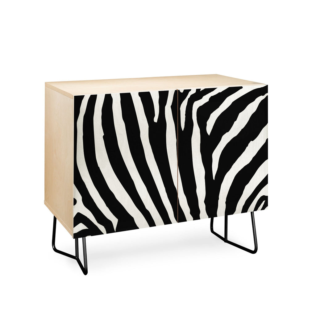 Natalie Baca Zebra Stripes Credenza