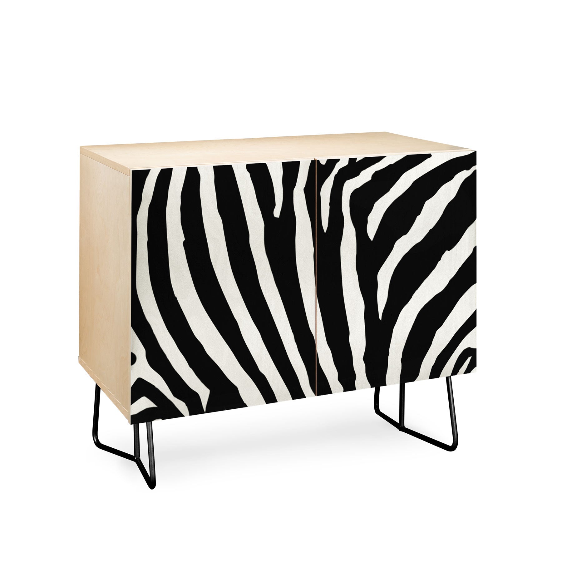 Natalie Baca Zebra Stripes Credenza