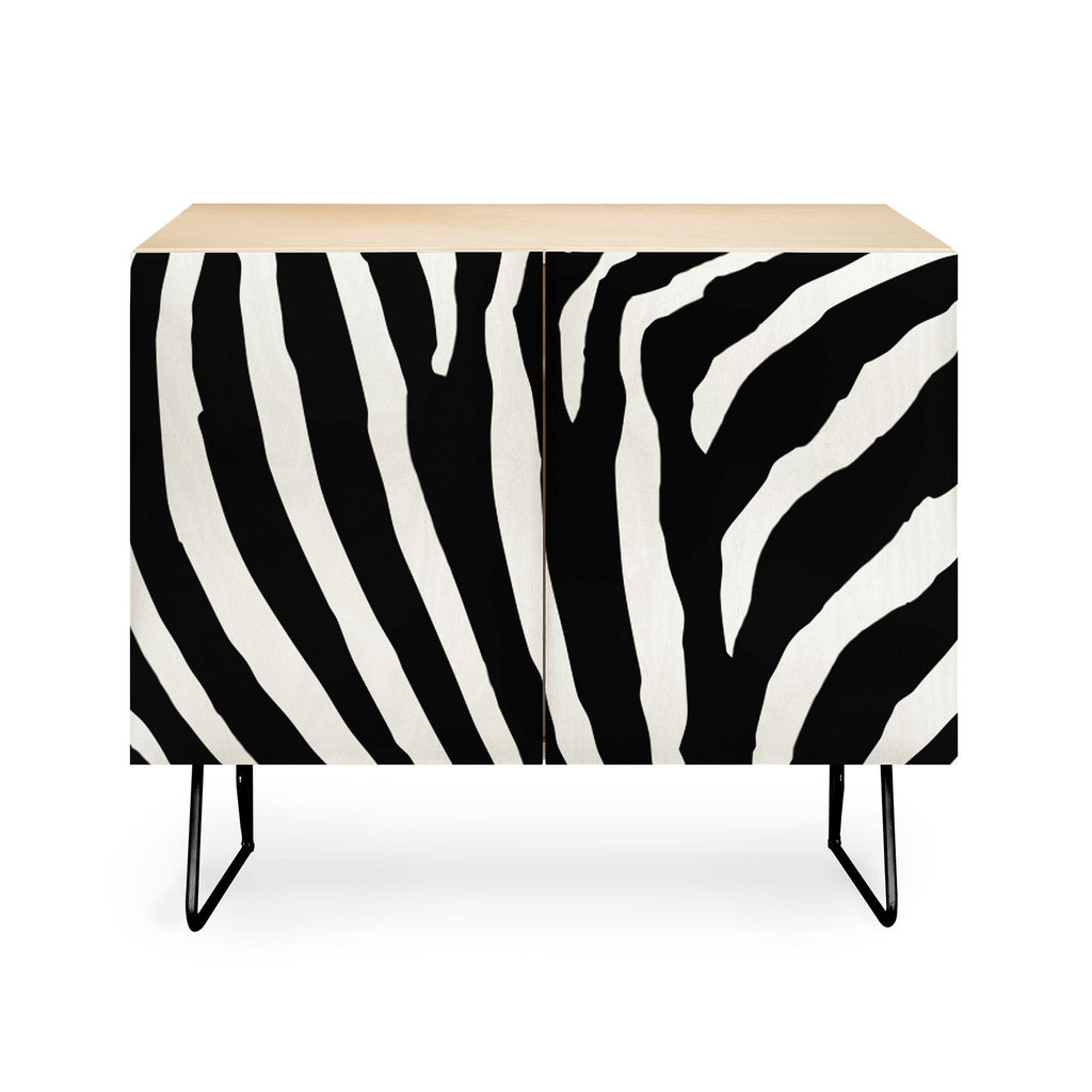 Natalie Baca Zebra Stripes Credenza