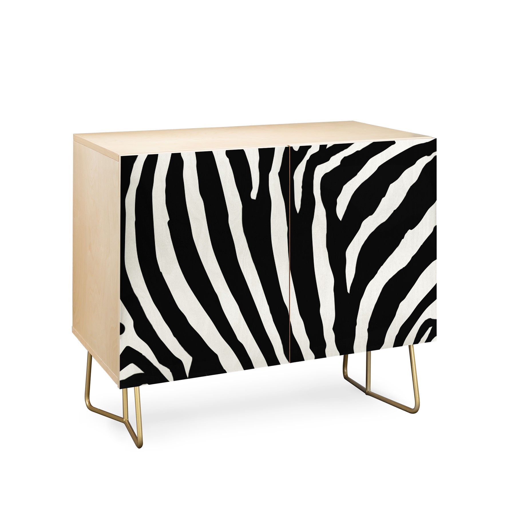 Natalie Baca Zebra Stripes Credenza