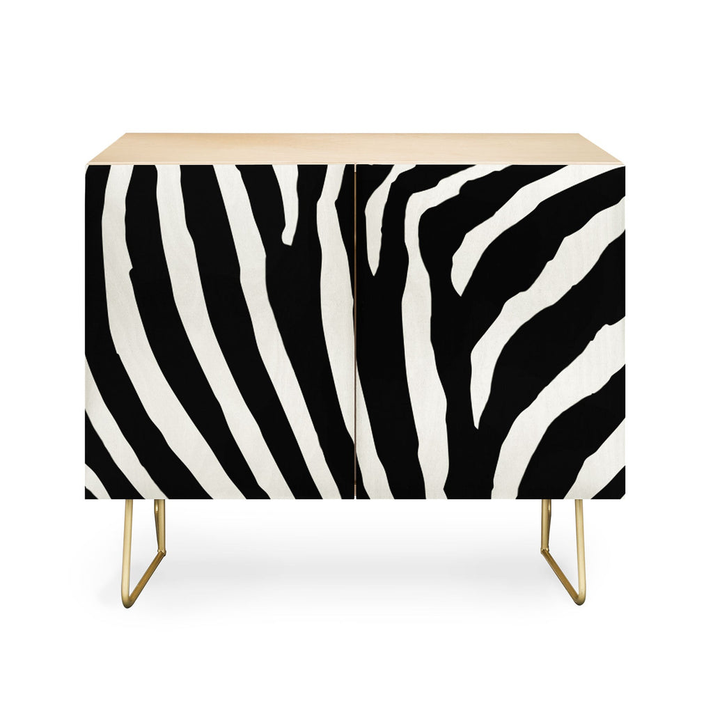 Natalie Baca Zebra Stripes Credenza