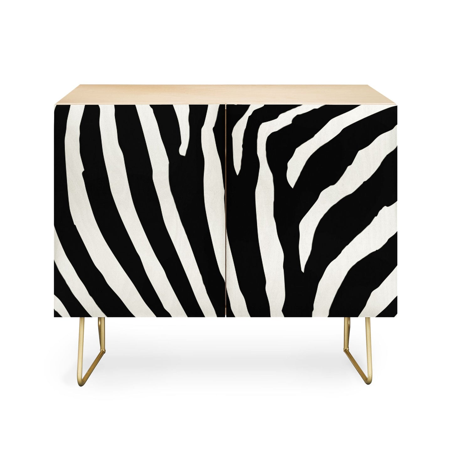 Natalie Baca Zebra Stripes Credenza