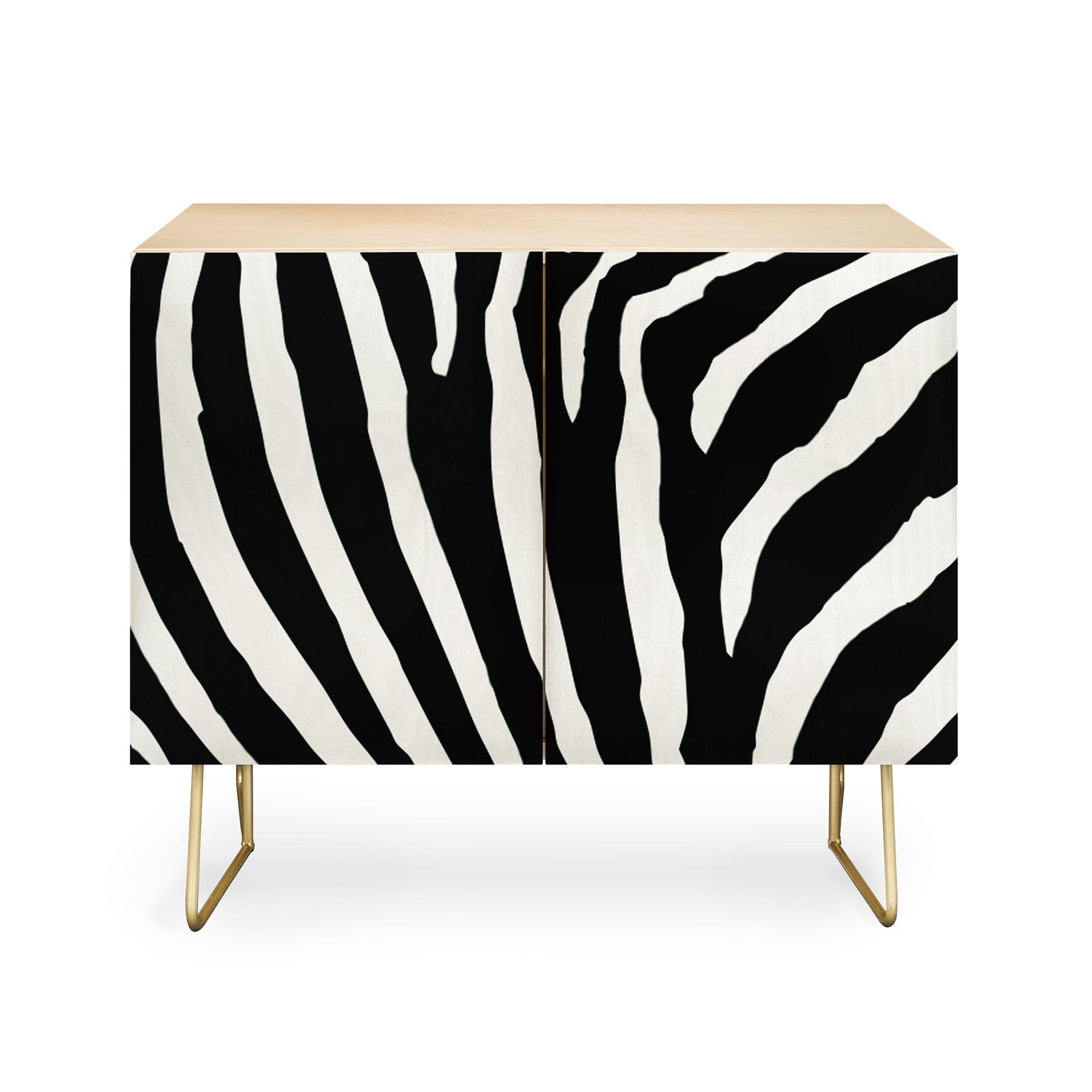Natalie Baca Zebra Stripes Credenza