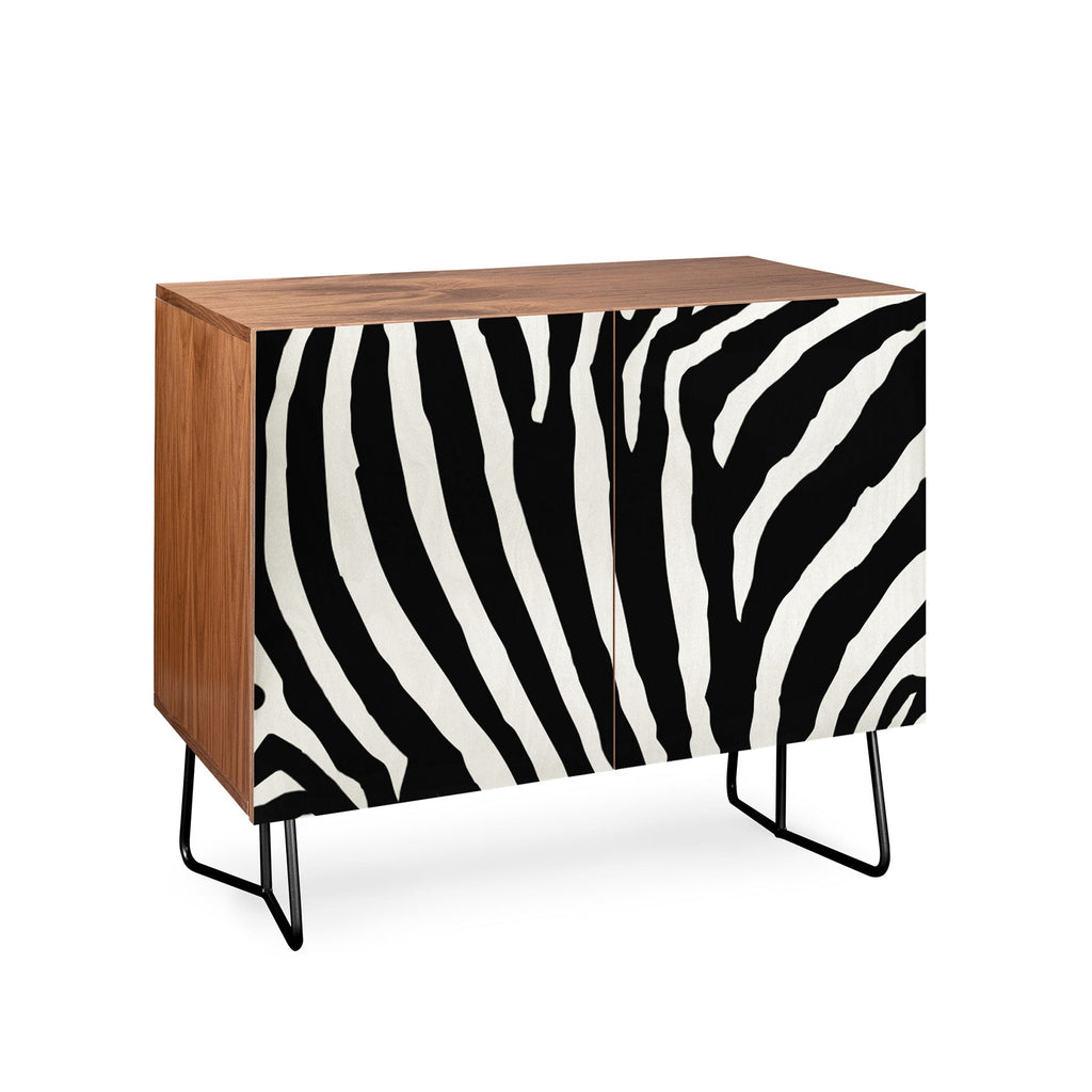 Natalie Baca Zebra Stripes Credenza