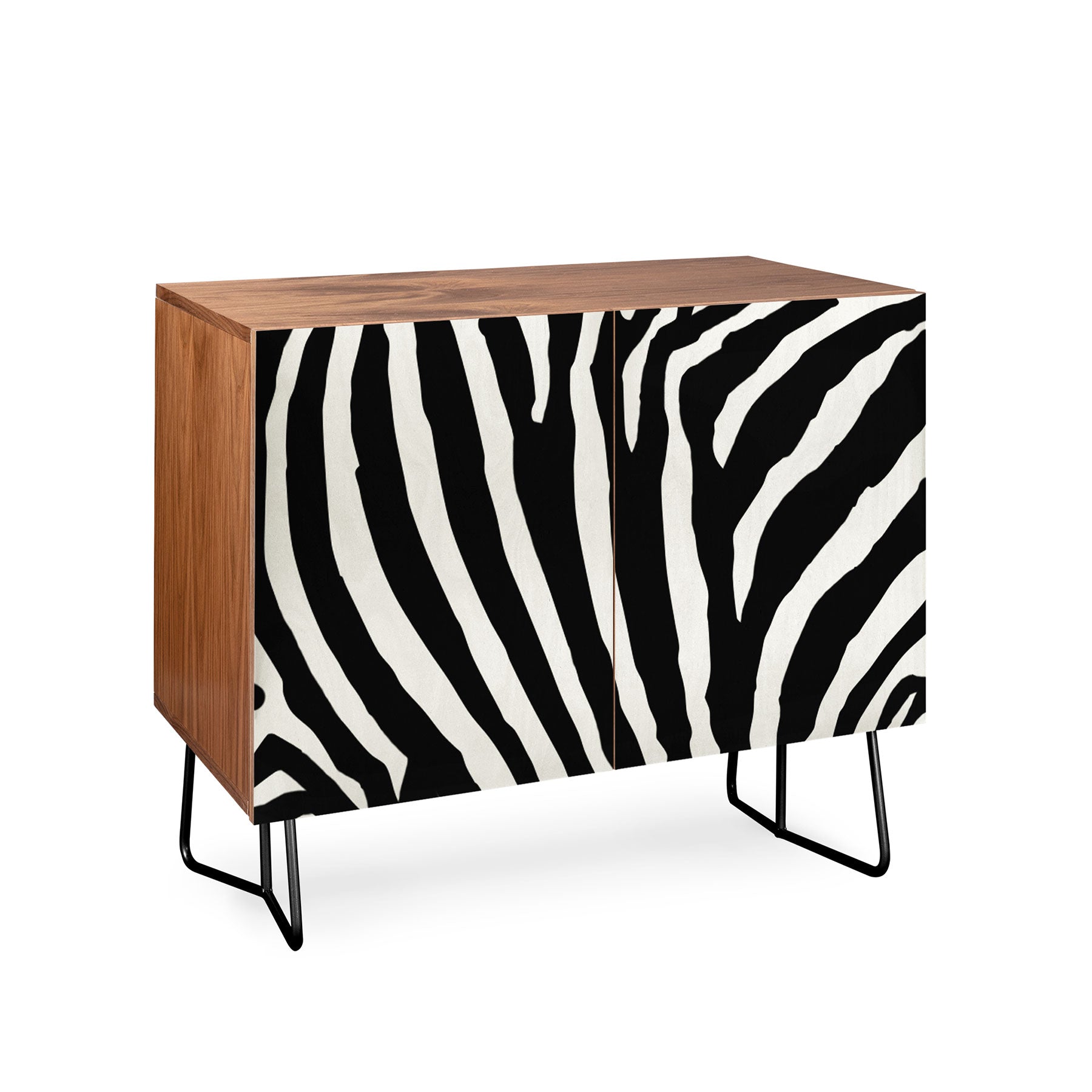 Natalie Baca Zebra Stripes Credenza