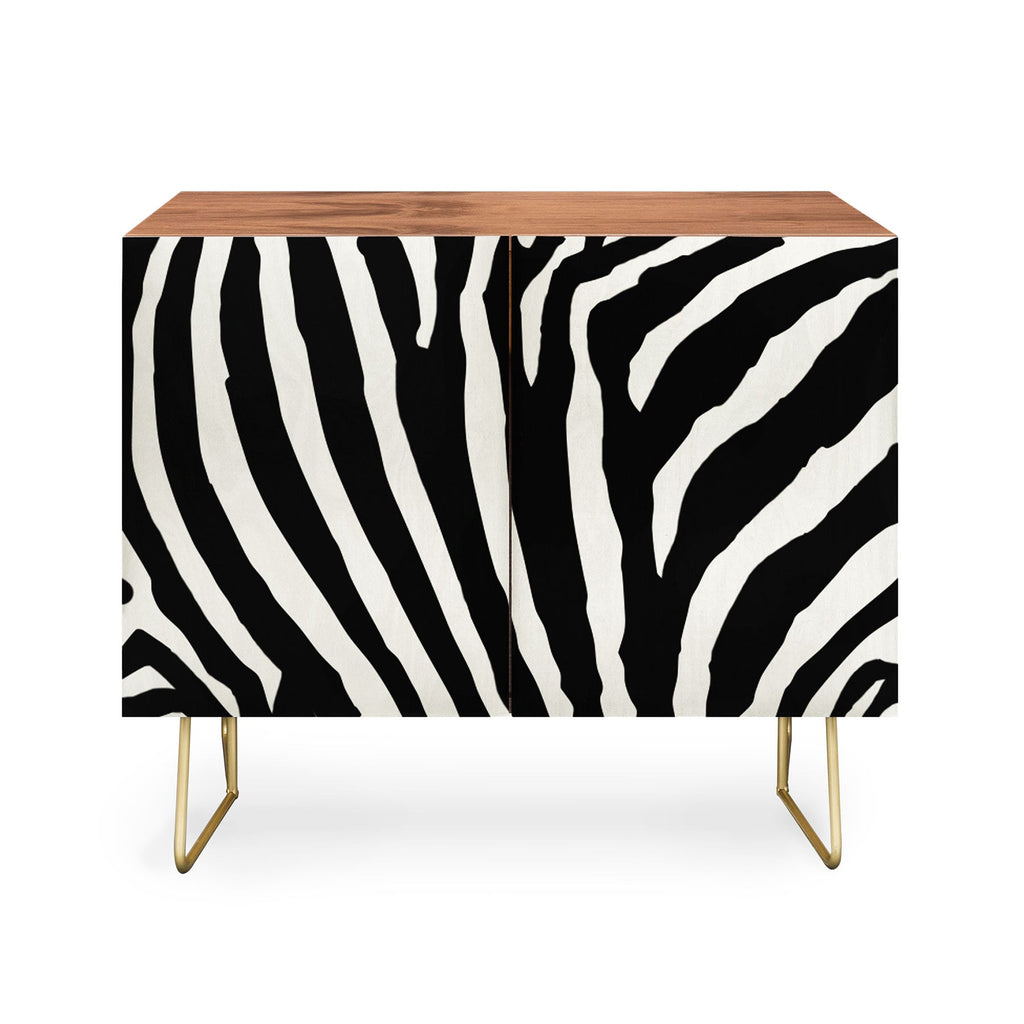 Natalie Baca Zebra Stripes Credenza