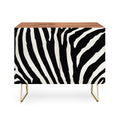 Natalie Baca Zebra Stripes Credenza