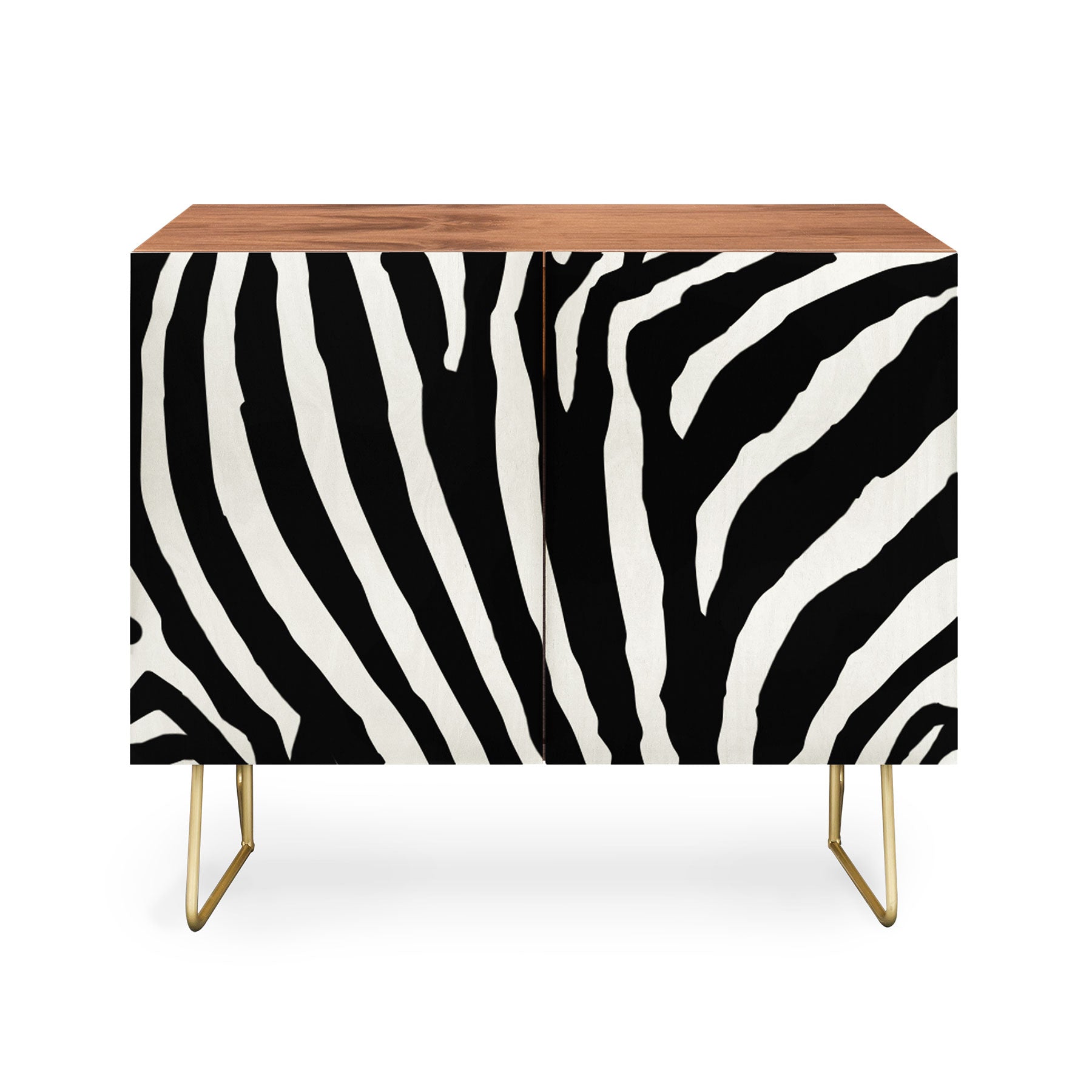 Natalie Baca Zebra Stripes Credenza