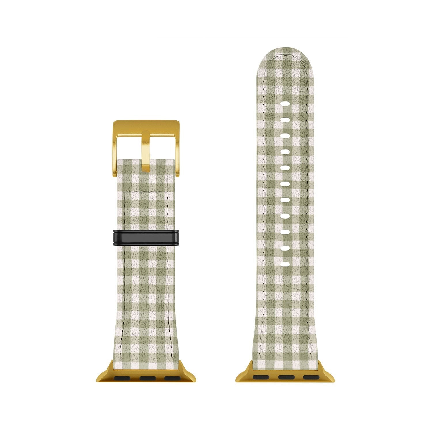 Menina Lisboa Rustic Green Plaid Apple Watch Band