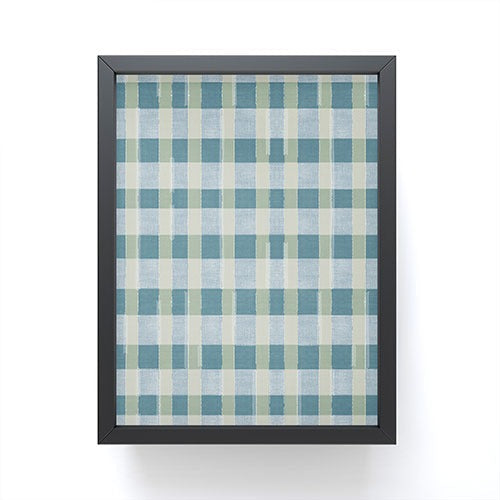 Marta Barragan Camarasa Country Style Checks Framed Mini Art Print
