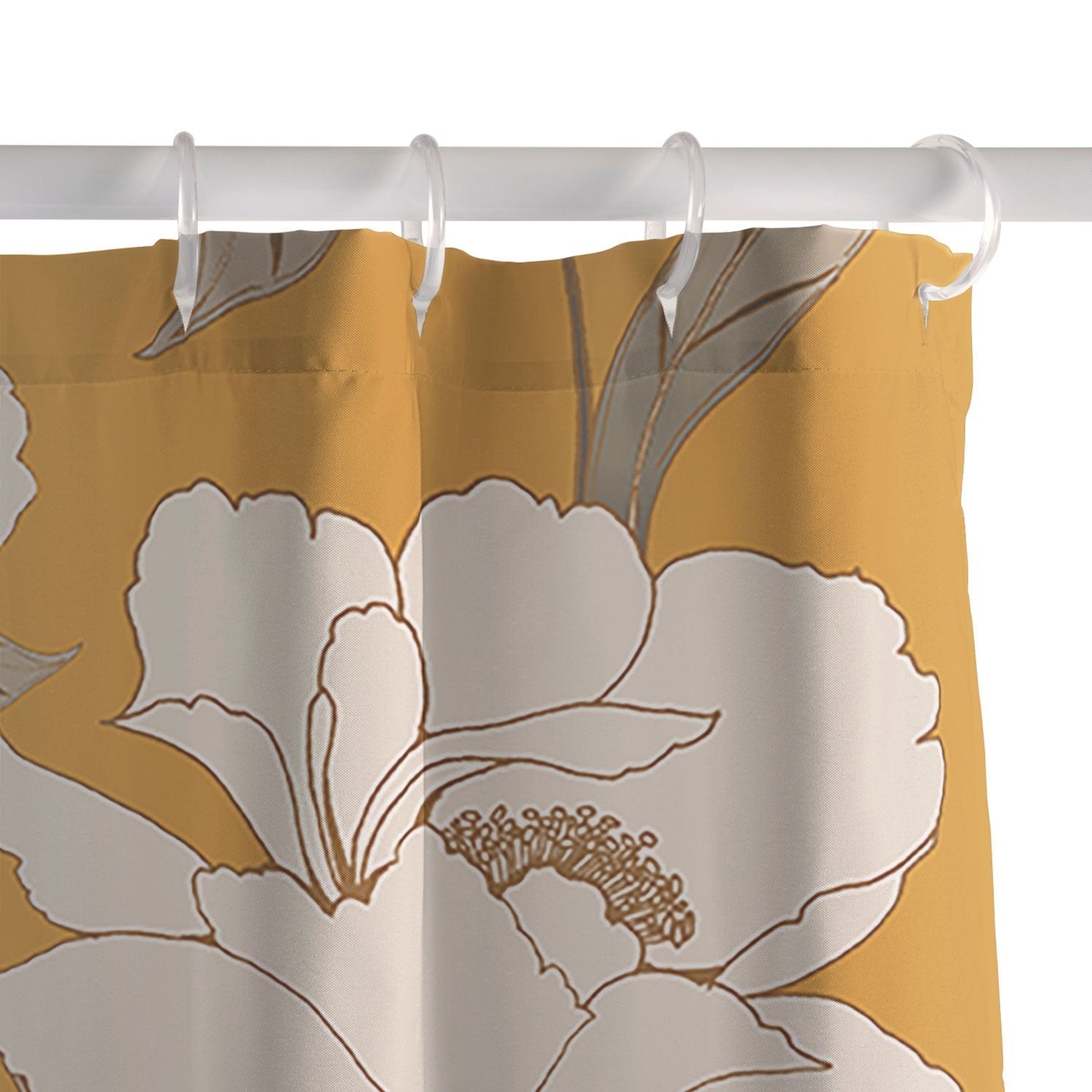 Gabriela Fuente Roberta Sunflower Shower Curtain