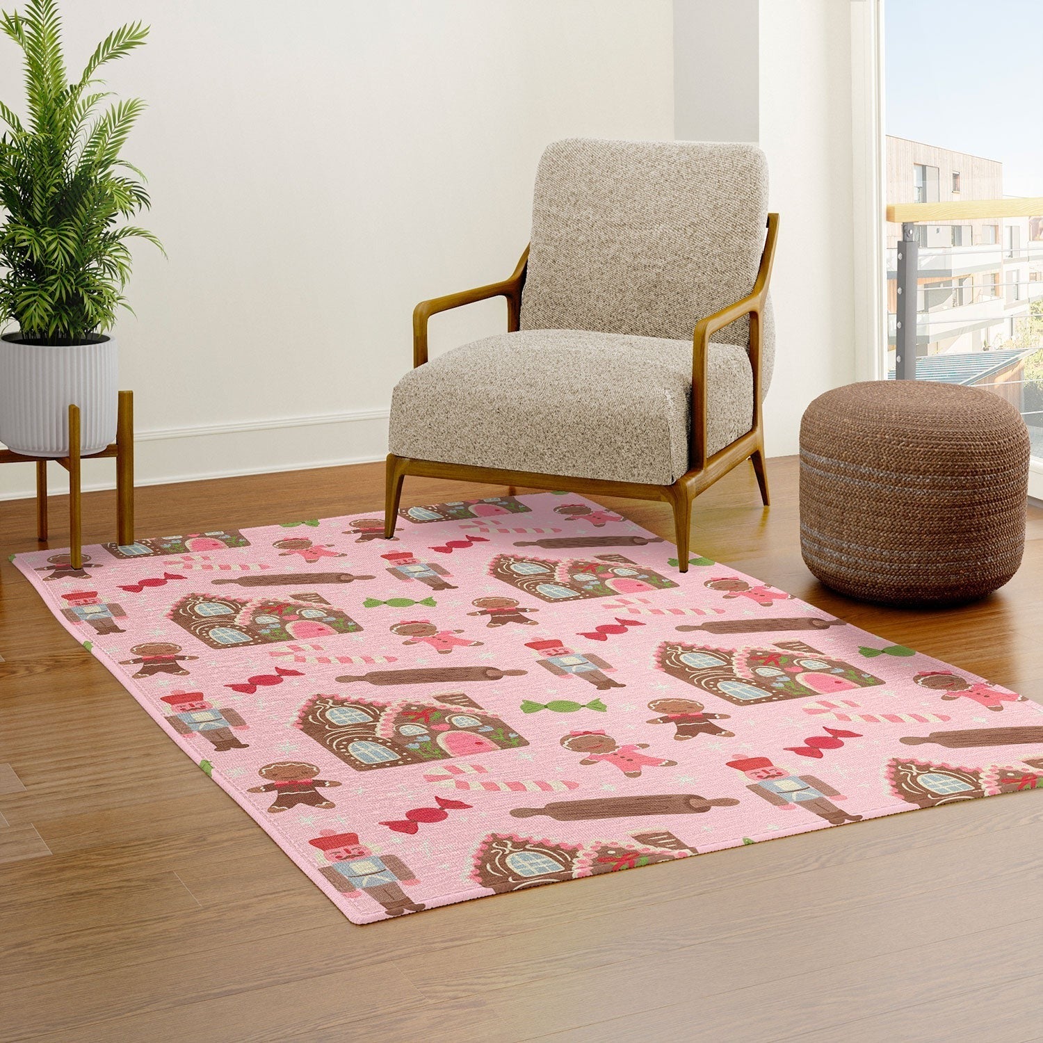 carriecantwell Sweet Christmas Holidays Area Rug