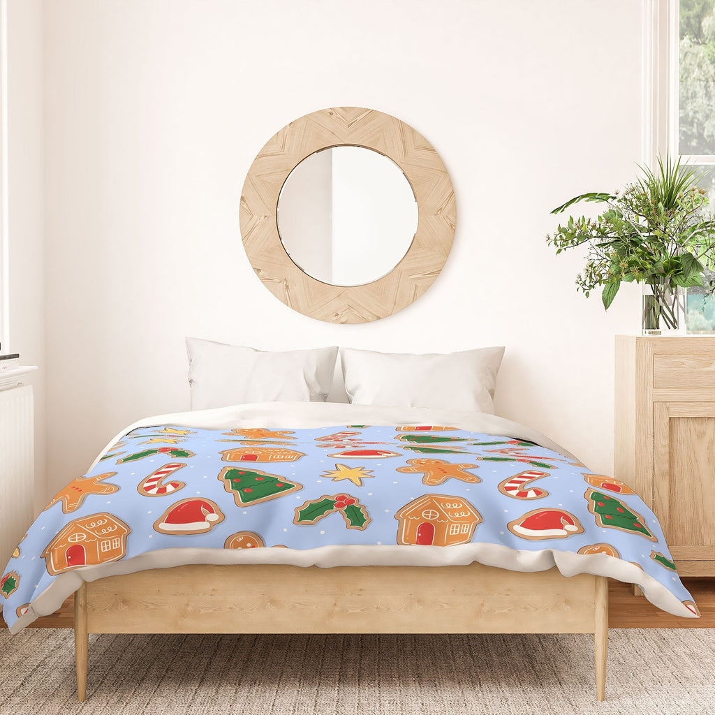 Love_Ryming Christmas Cookies Duvet Cover