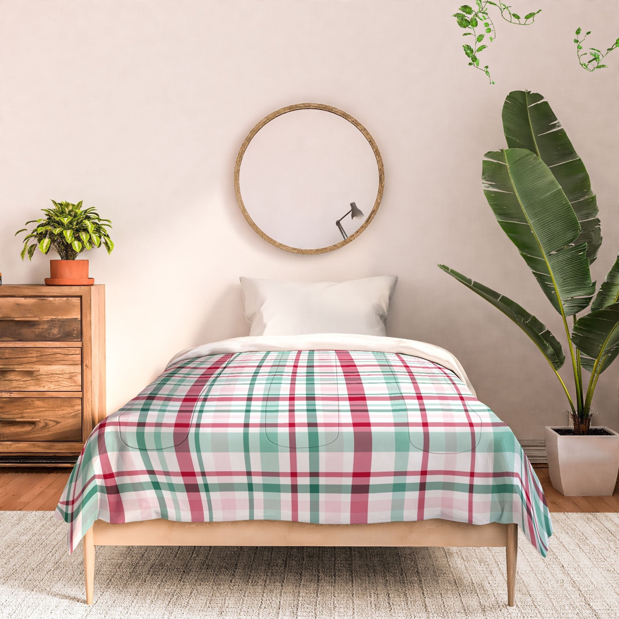 Lisa Argyropoulos Merry Vintage Plaid Comforter