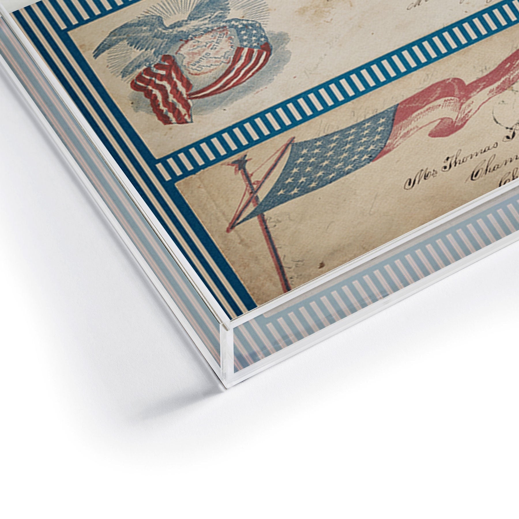 DENY Designs Civil War Envelopes Acrylic Tray