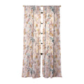 Ninola Design Botanic Retreat Floral Oleander Whimsical Soft Pink Sheer Non Repeat