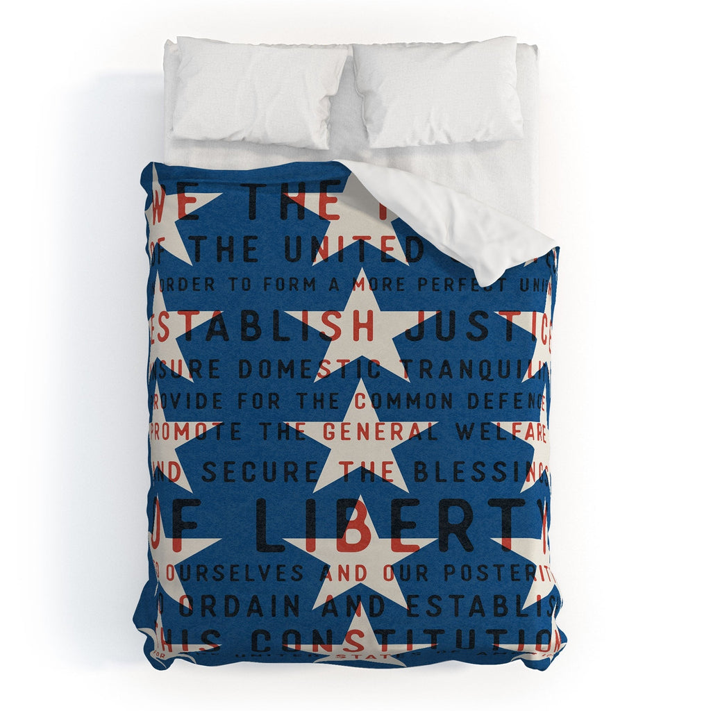 DENY Designs Starred Preamble Duvet Cover