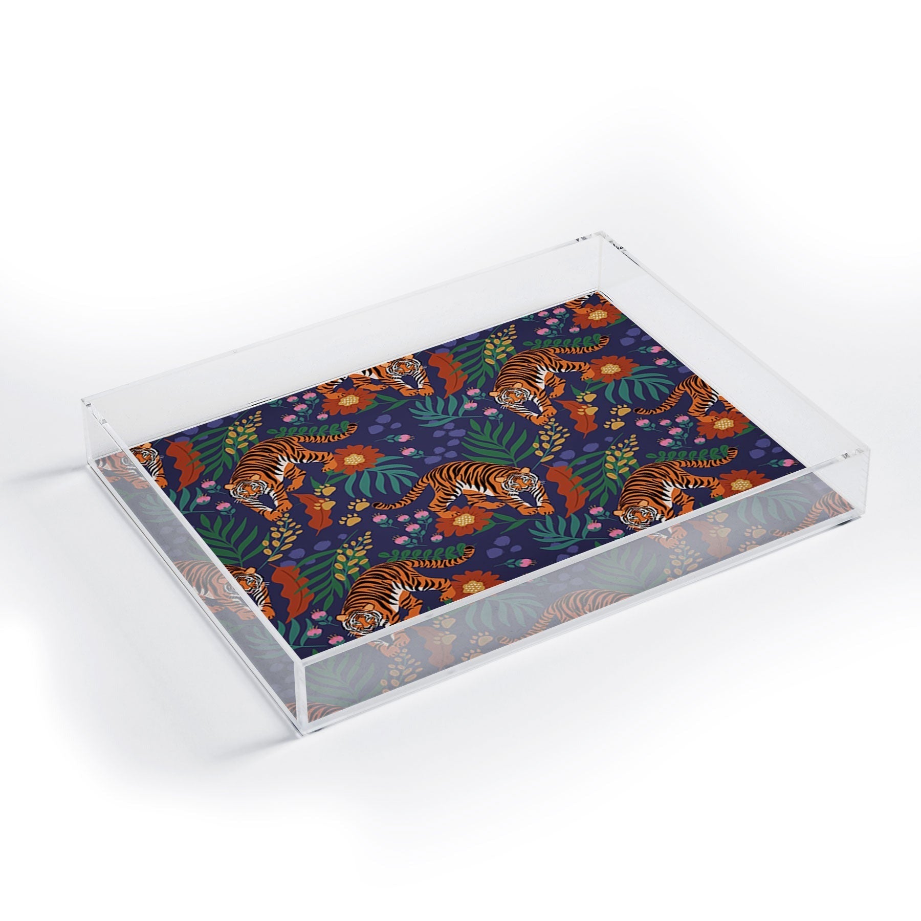 Design by Spark Tiger of the Glorious Jungle Acrylic Tray