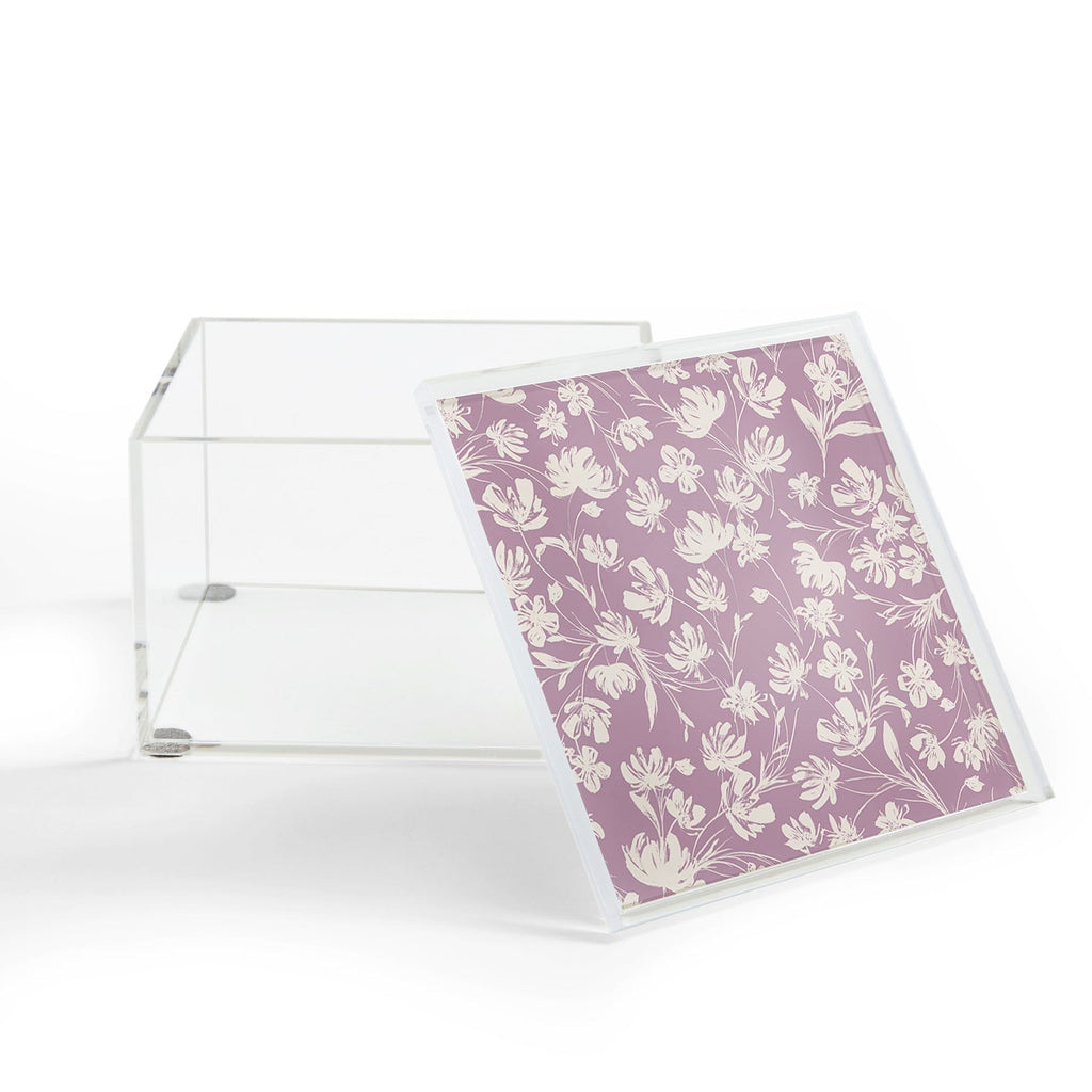 Gabriela Fuente Martine Lilac Acrylic Box