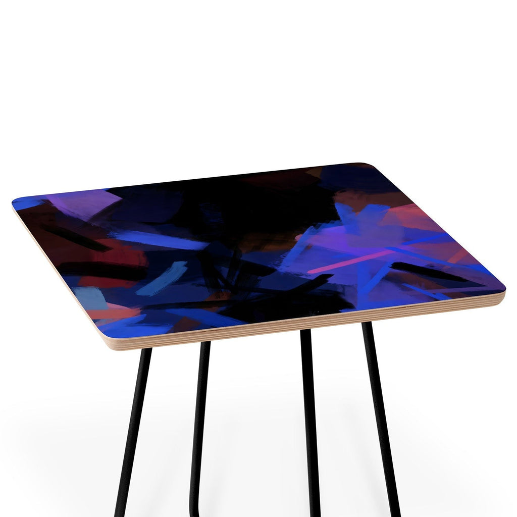 83 Oranges Midnight Sparks Side Table