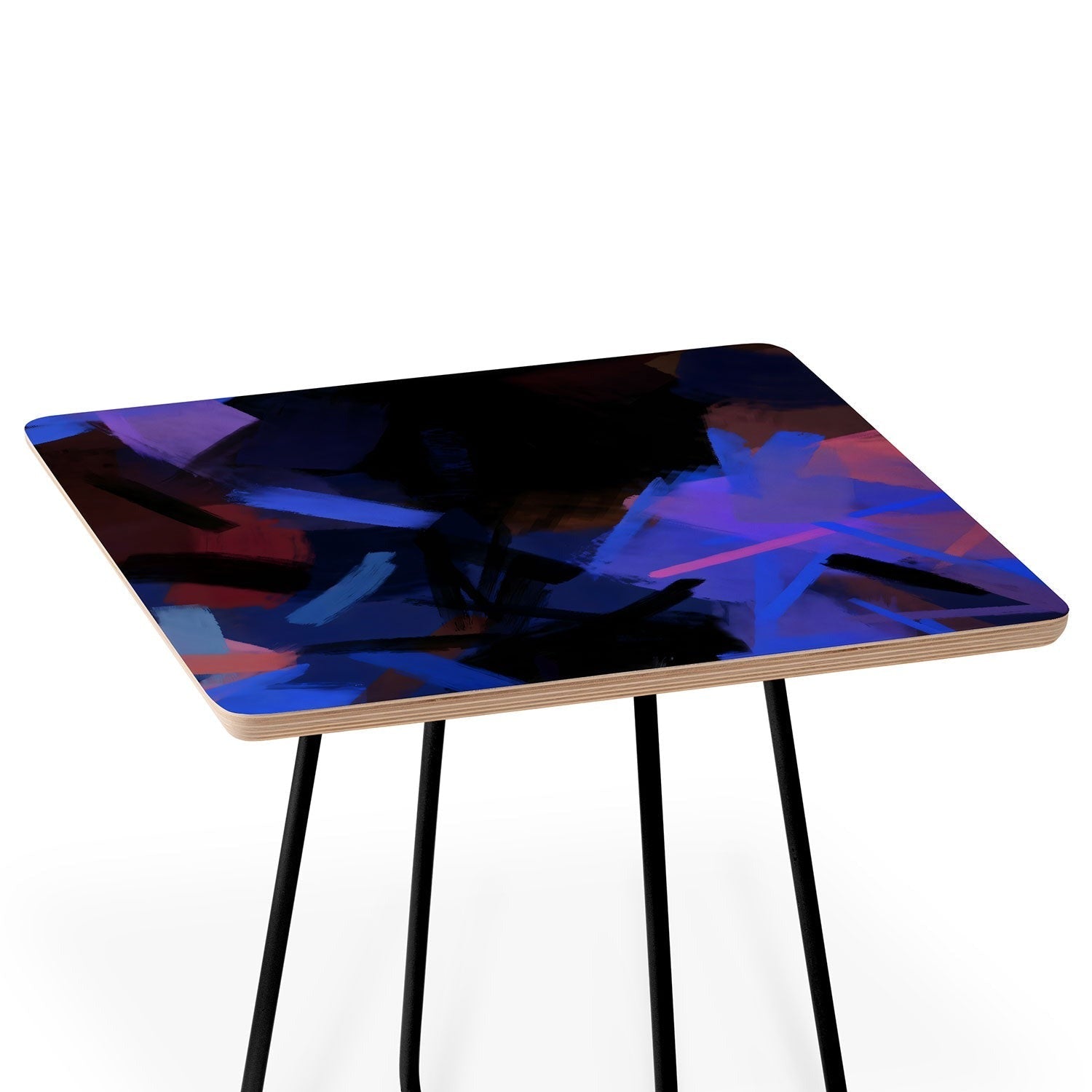 83 Oranges Midnight Sparks Side Table