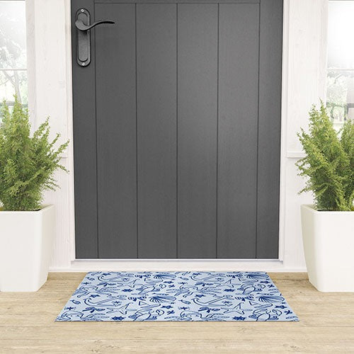 Design by Spark Marine Christmas Holiday Welcome Mat