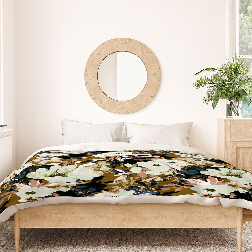 Marta Barragan Camarasa Romantic Floral Fusion Duvet Cover