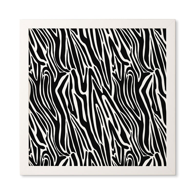 Jennifer Labre Wild Zebra Framed Wall Art