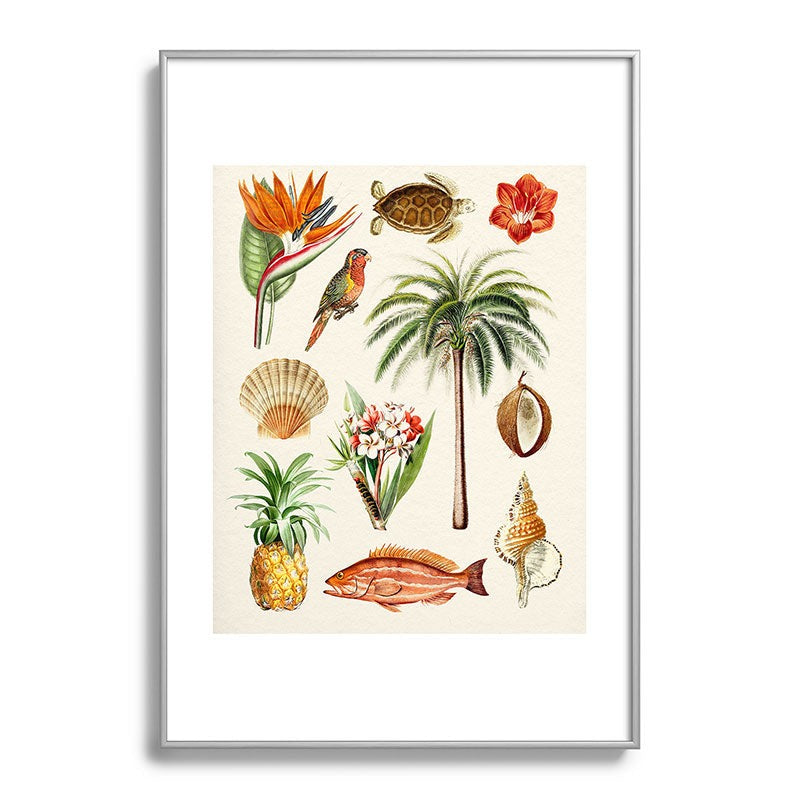 Gal Design Hawaii Collection Metal Framed Art Print