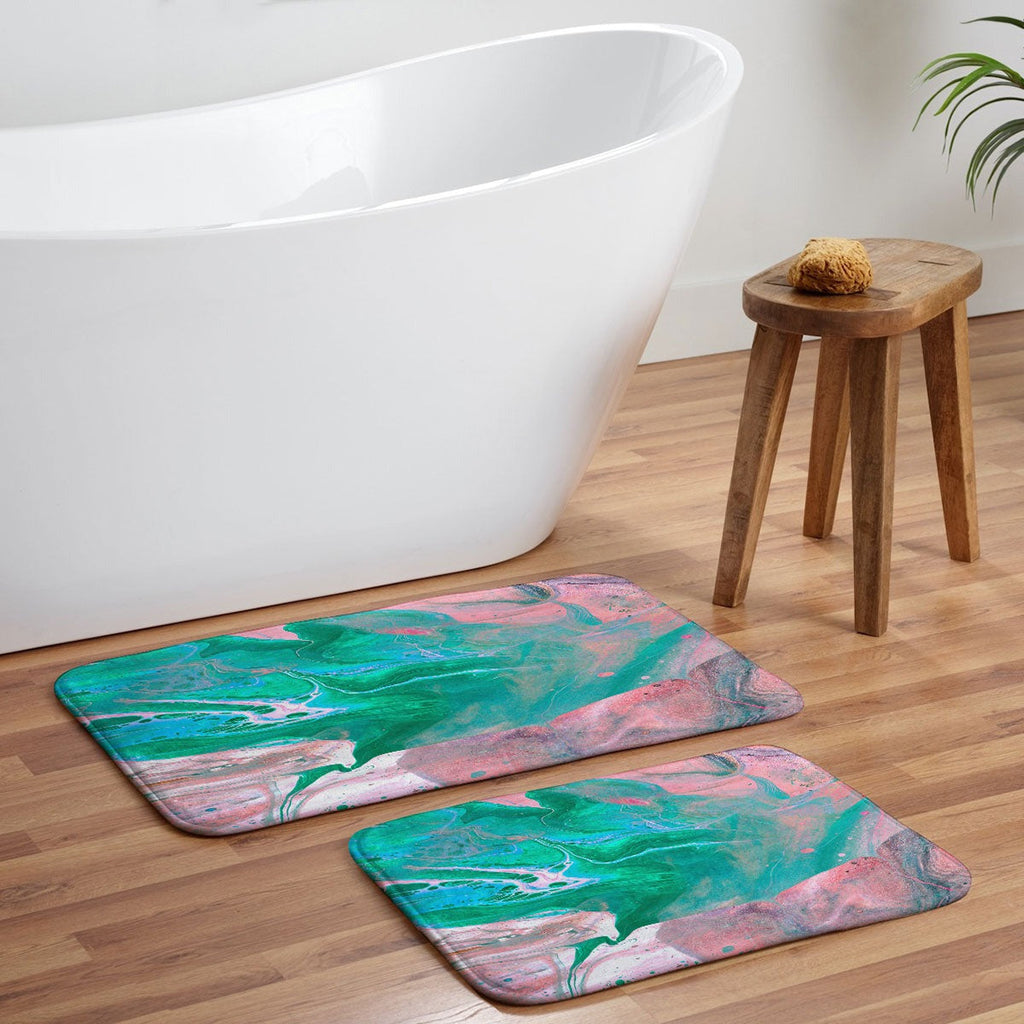 83 Oranges Another Worldly Memory Foam Bath Mat