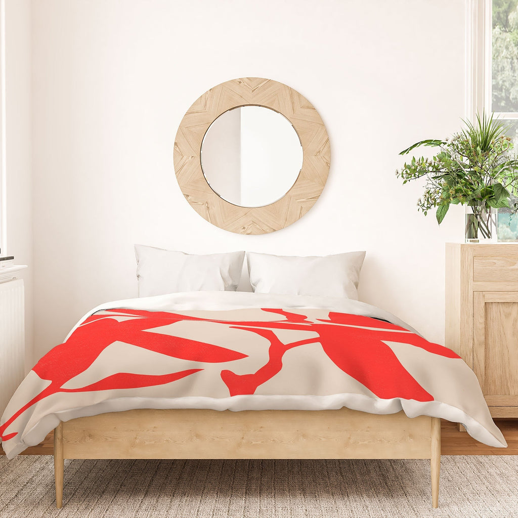 Garima Dhawan magnolia 12 Duvet Cover