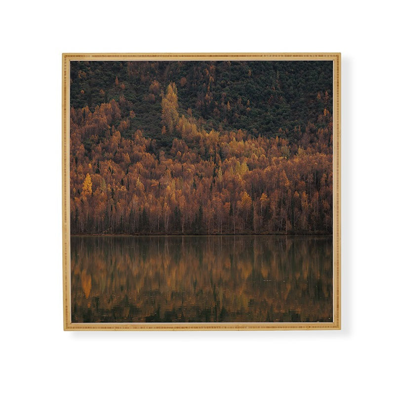 Hannah Kemp Fall Lake Framed Wall Art