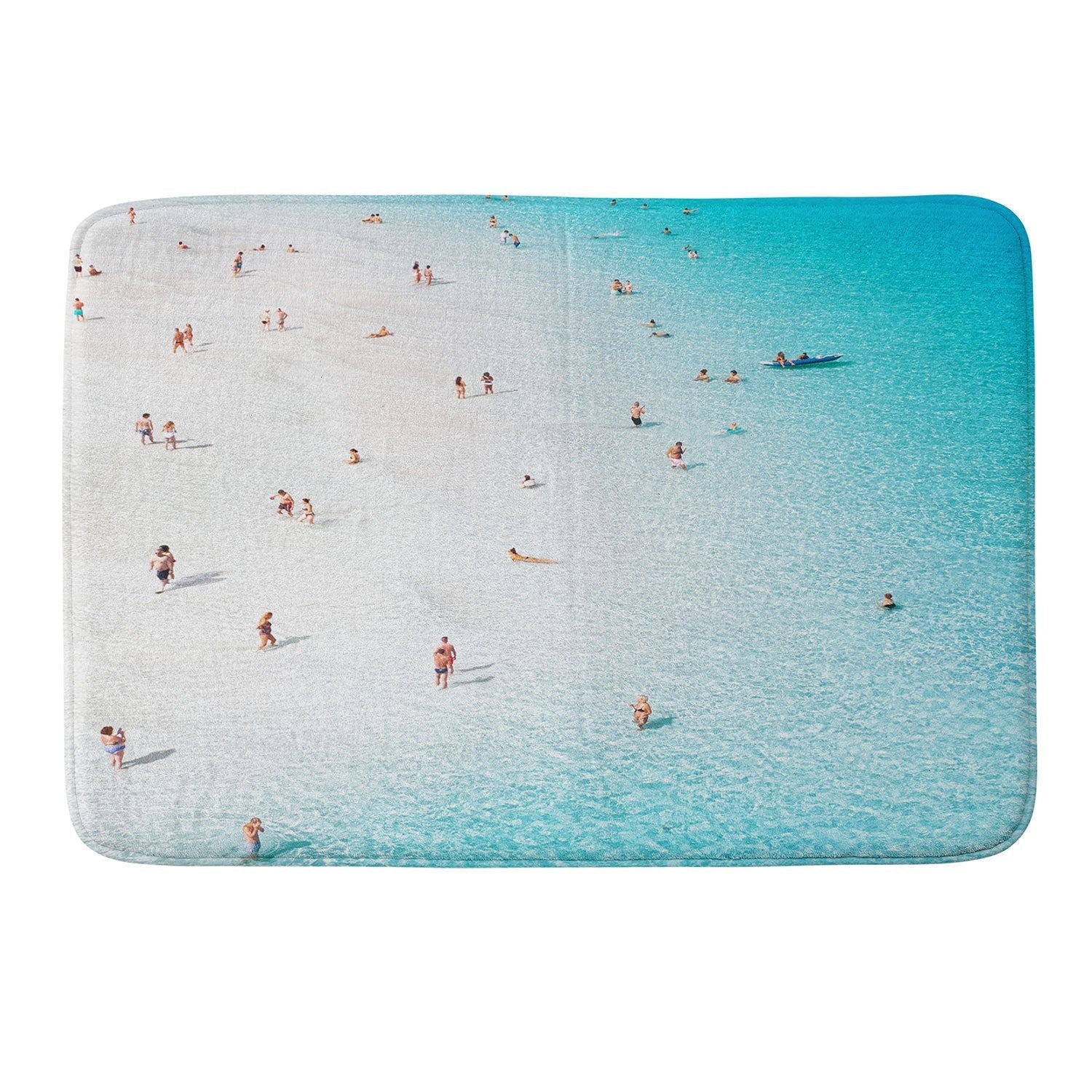 Gal Design Beach Daydream Memory Foam Bath Mat