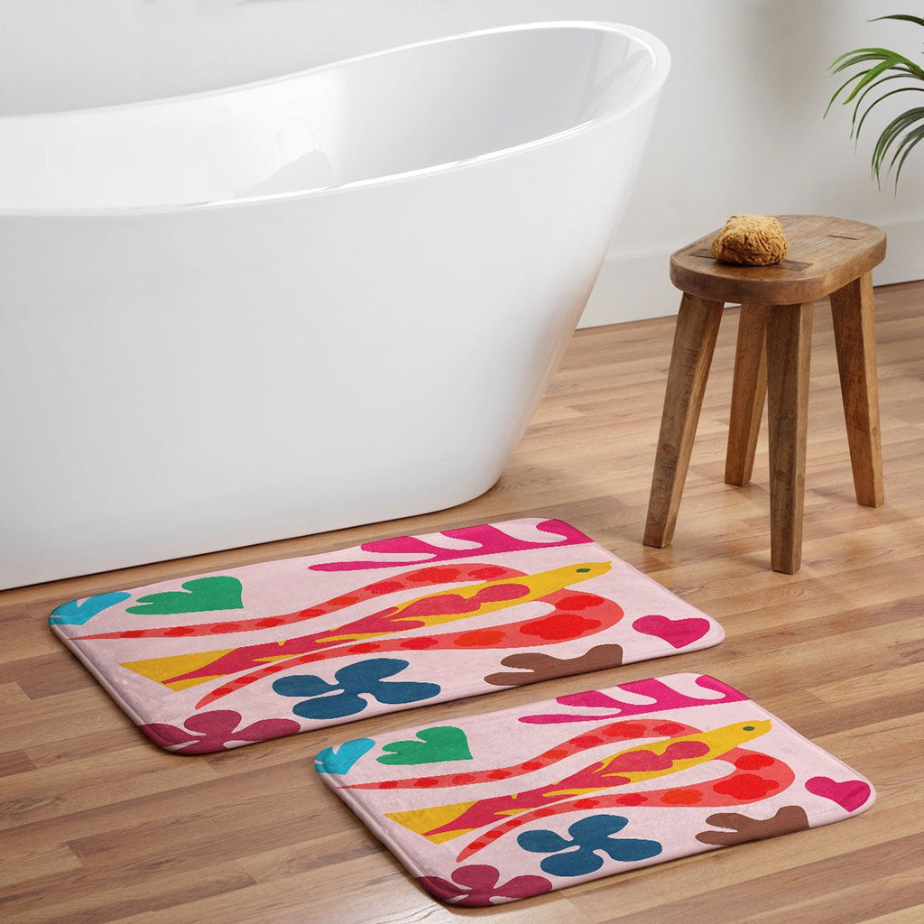 Garima Dhawan Cutouts 49 Memory Foam Bath Mat