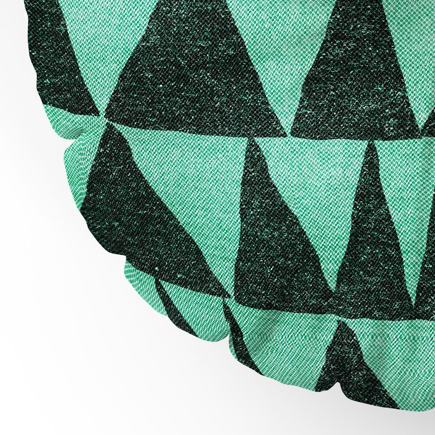 Nick Nelson Analogous Shapes 1 Floor Pillow Round