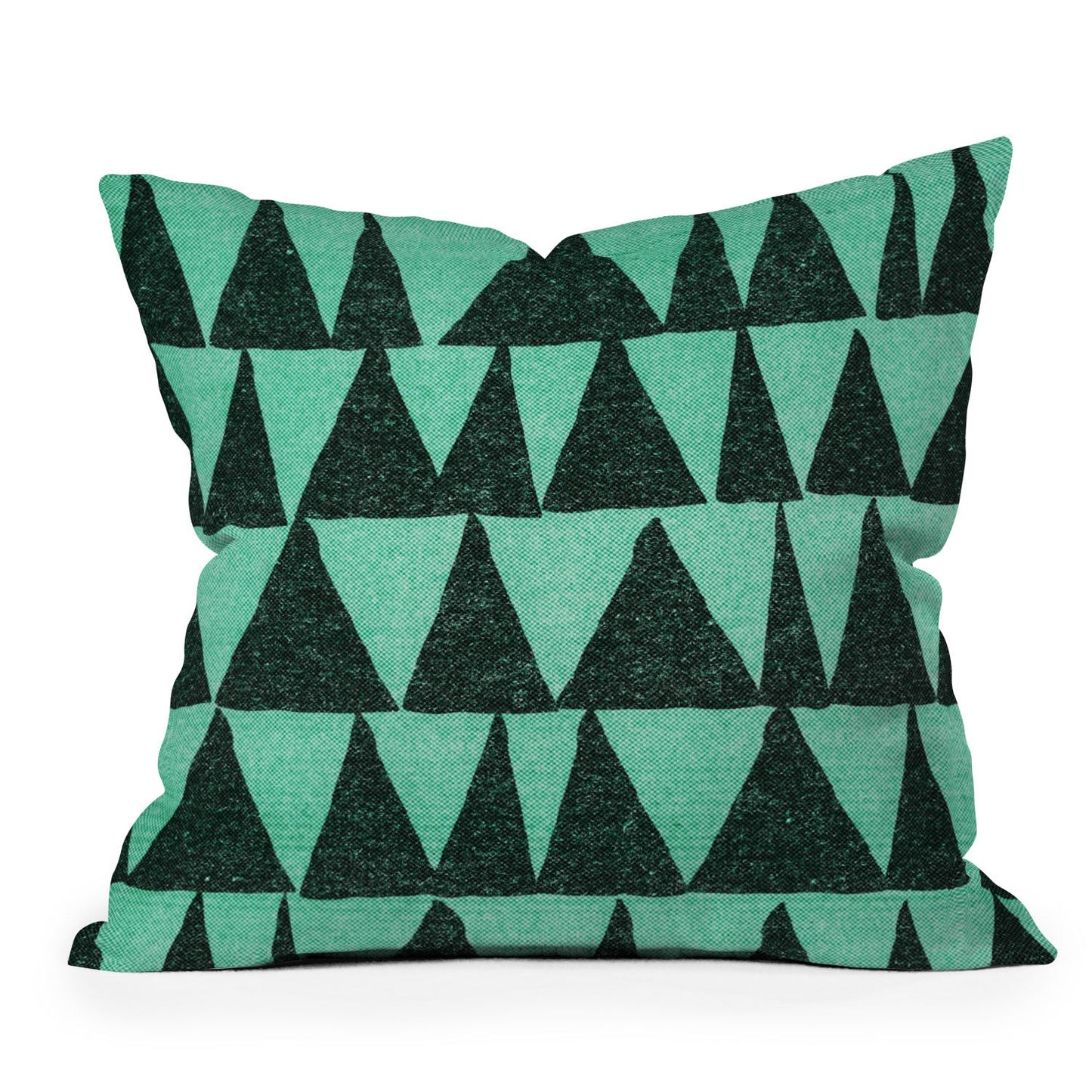 Nick Nelson Analogous Shapes 1 Outdoor Throw Pillow