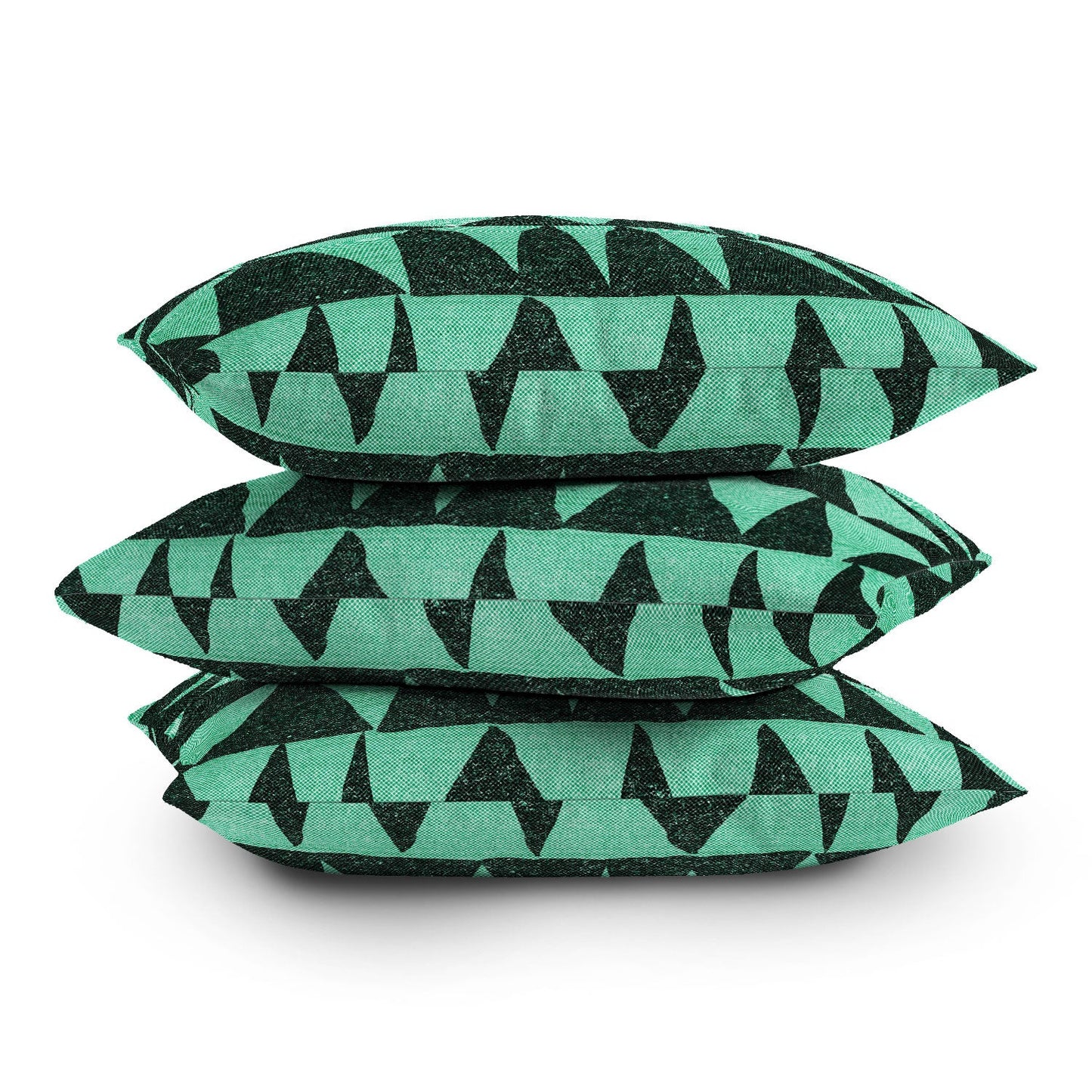 Nick Nelson Analogous Shapes 1 Outdoor Throw Pillow