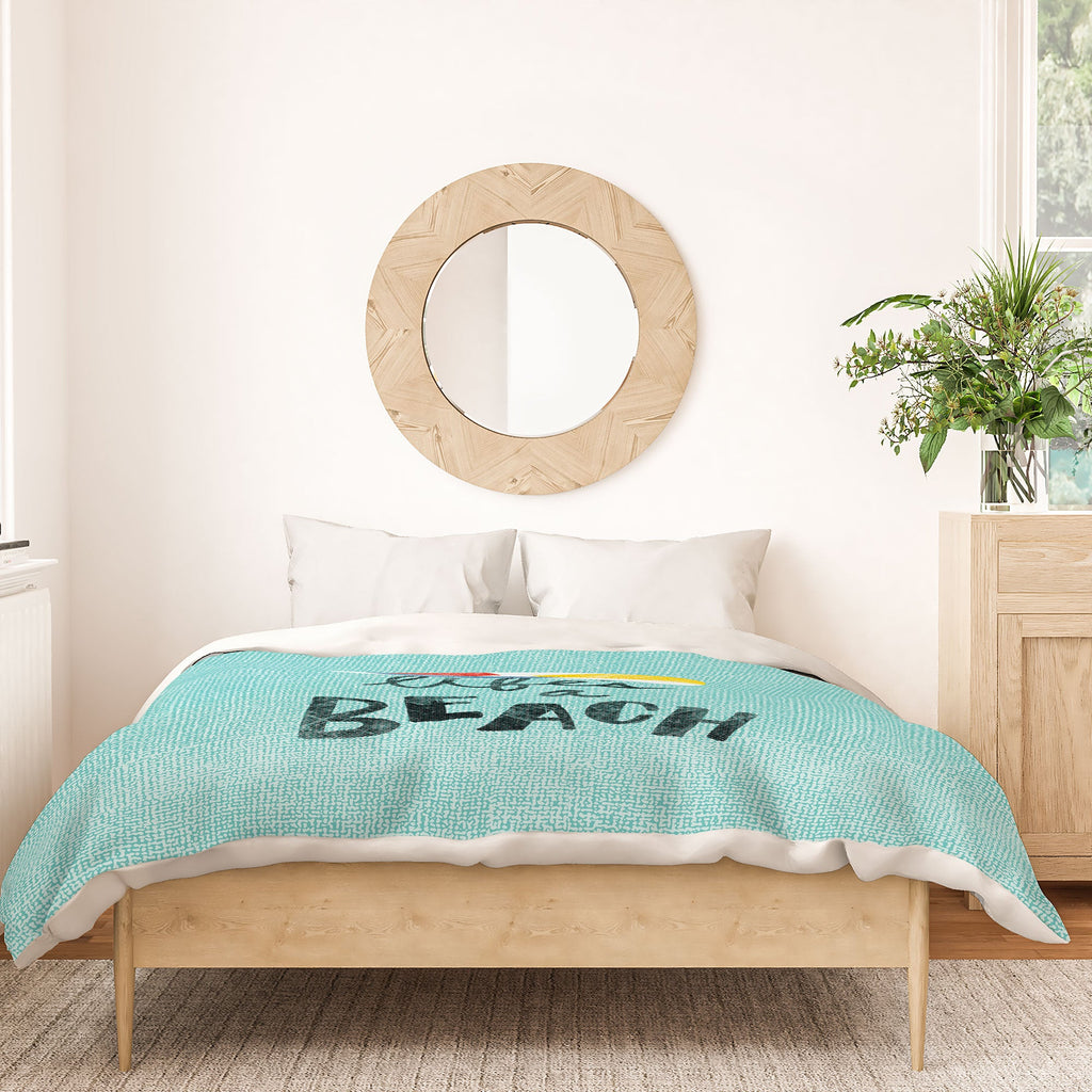 Nick Nelson Lifes A Beach Duvet Cover