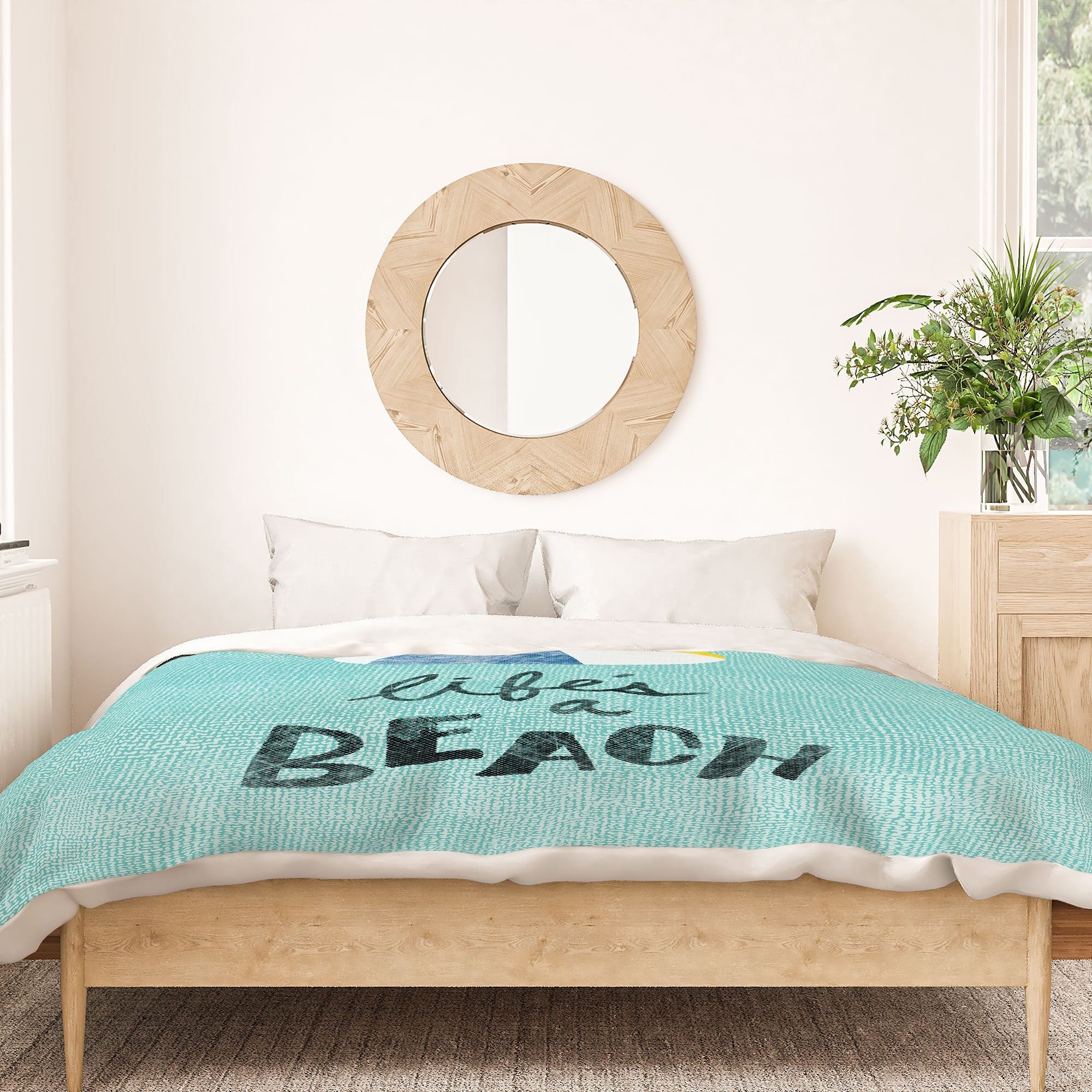 Nick Nelson Lifes A Beach Duvet Cover