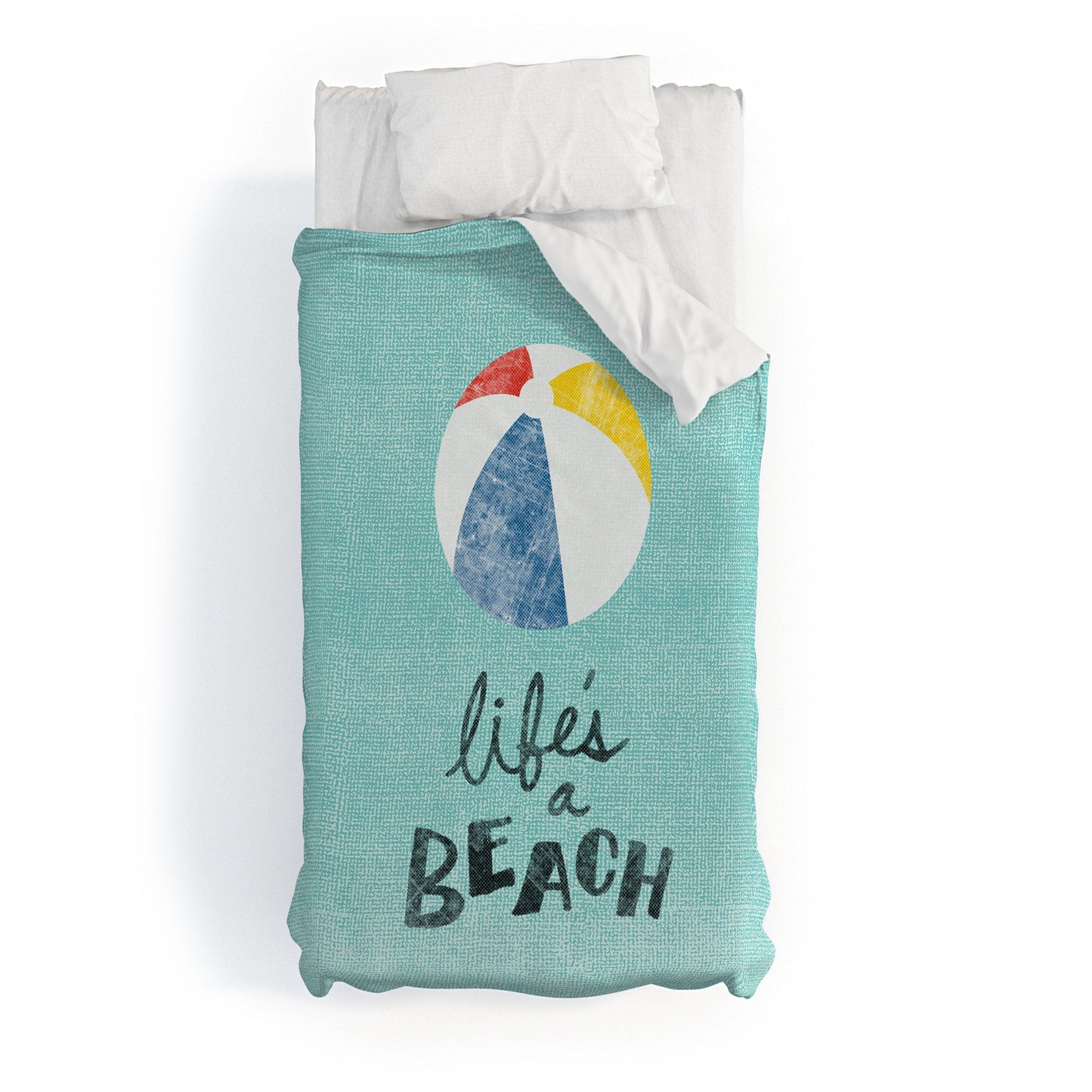 Nick Nelson Lifes A Beach Duvet Cover